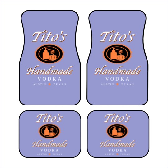 Discover Tito's Handmade Vodka Car Mats, Vodka Car Mats, Vodka Alcohol Car Mats