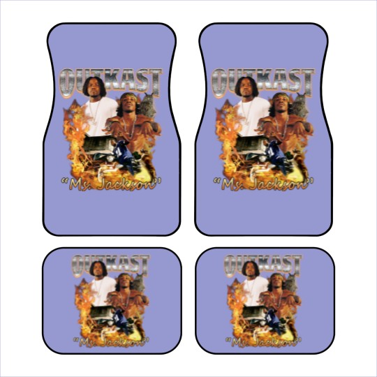Discover Outkast Ms. Jackson Rap Car Mats, Outkast Rap 90s Vintage Retro Classic Graphic Car Mats