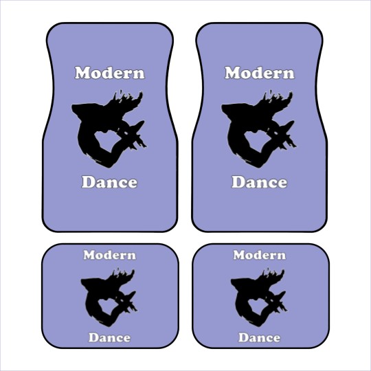 Discover modern dance style 1 Car Mats