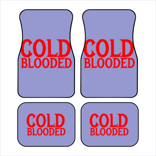 Discover cold blooded Car Mats