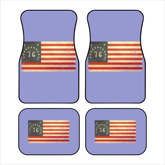 Discover USA Bennington Flag - Vintage - Usa - Car Mats