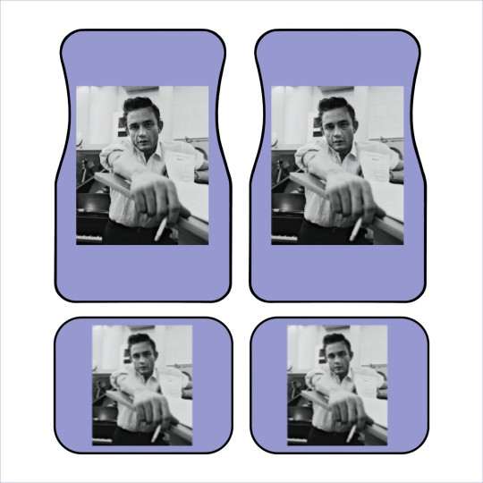 Discover Johnny Cash Retro Car Mats