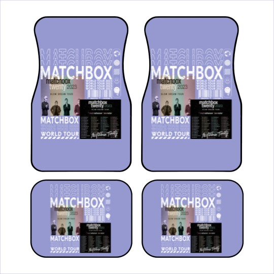 Discover Matchbox 20 Music Car Mats, Vintage Matchbox 20 Car Mats, Summer 2023 Tour Album