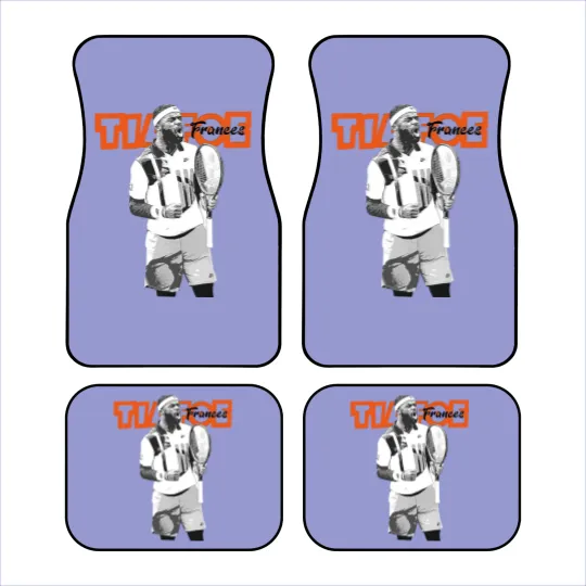 Discover Frances Tiafoe Car Mats, Tennis Frances Tiafoe Car Mats