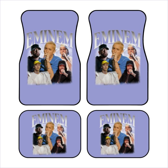 Discover Eminem Car Mats, Classic 90s Graphic Car Mats