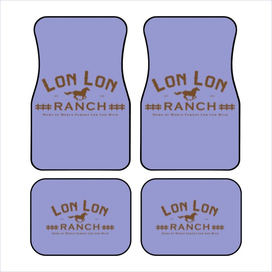 Discover Lon Lon Ranch Logo - Zelda - Car Mats