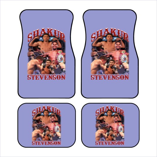 Discover Shakur Stevenson Snow Wash Car Mats