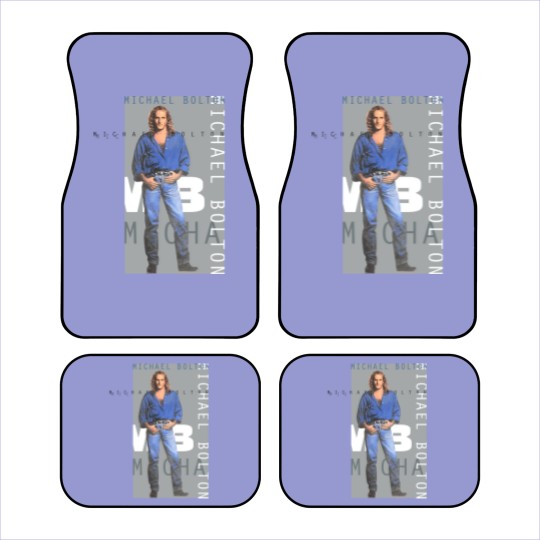 Discover Vintage 90's Michael Bolton 1994 Concert Band Car Mats Tour Car Mats