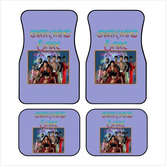 Discover Earth Wind and Fire Vintage Car Mats, Earth Wind and Fire Car Mats, Earth Wind and Fire 80s Vintage Homage Car Mats