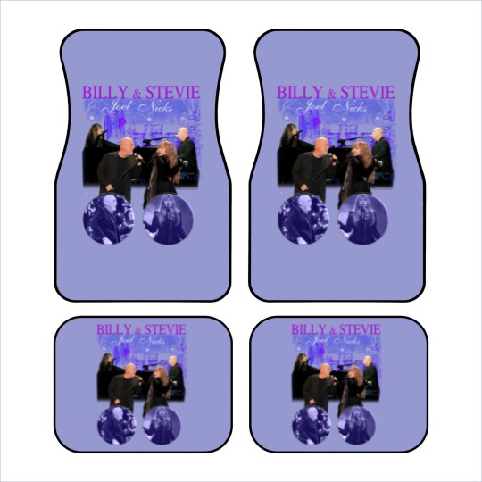 Discover Two Icons One Night Bill Joel and Nick Stevie Tour 2023 Car Mats