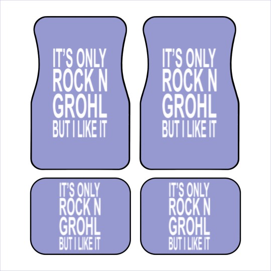 Discover Rock N Grohl Car Mats