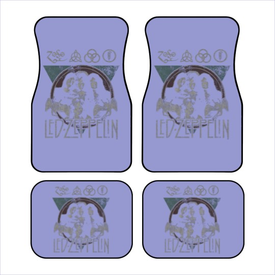 Discover LE.D ZE.PP.ELIN Rock n' Roll Car Mats, Rock n' Roll Car Mats, Old School Rock Car Mats