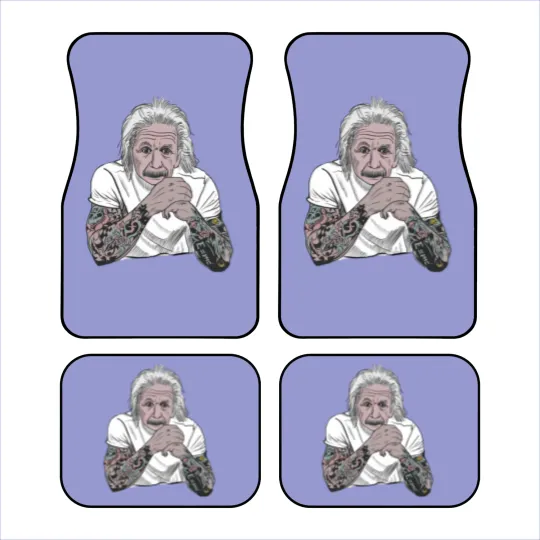 Discover tattoo Einstein Car Mats