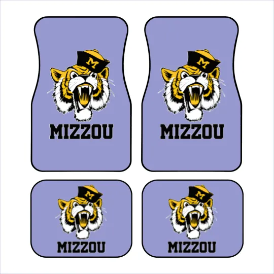 Discover Vintage 60's Truman the Missouri Tiger Mascot - Missouri - Car Mats