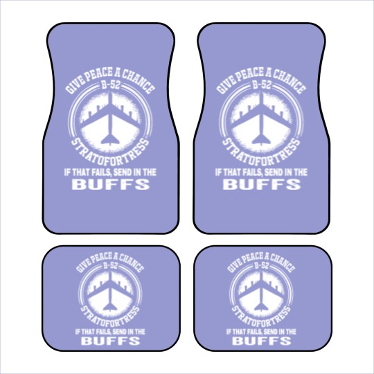 Discover B 52 STRATOFORTRESS GIVE PEACE A CHANCE Car Mats