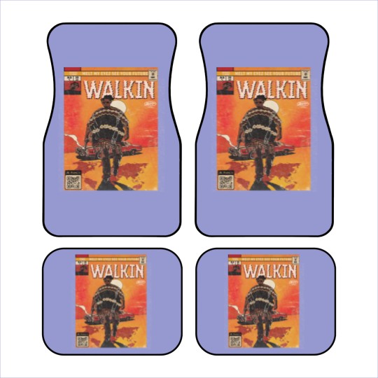 Discover Denzel Curry Walkin Car Mats Vintage Hip Hop 90s Retro Graphic Car Mats