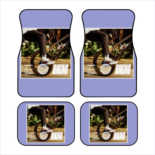 Discover Biking Frank Ocean Jay-Z Tyler The Creator Song Graphic Car Mats Car Mats