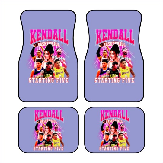 Discover Kendall Jenner's Starting Five Car Mats, Kendall Jenner Car Mats, Kardashians Car Mats