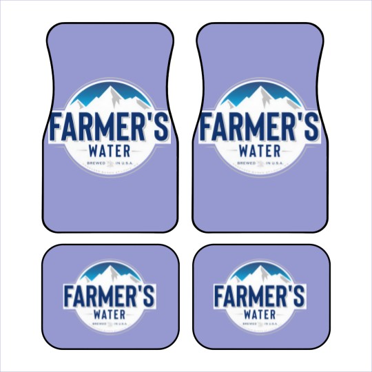 Discover B.us.ch L.ight Car Mats, Harvest Car Mats, Fall Car Mats, Farm Car Mats