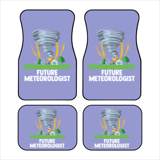 Discover Future Meteorologist Weather Forecaster Car Mats