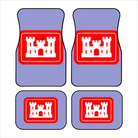 Discover United States Army Corps Of Engineers Dod Patch Car Mats