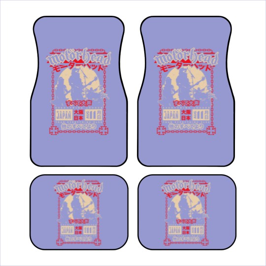 Discover Motorhead Car Mats: Loud in Osaka