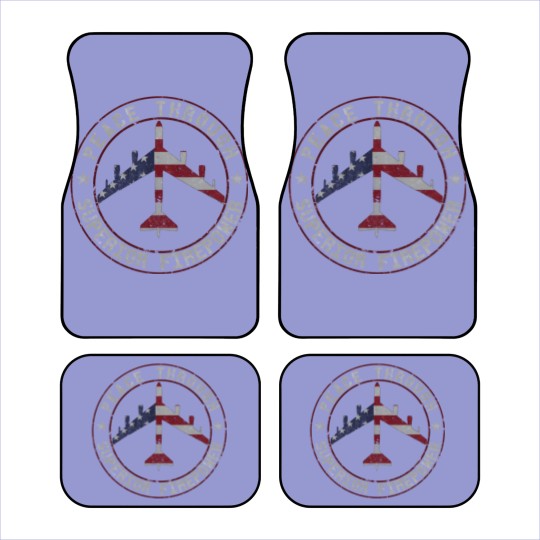 Discover Peace Through Superior Firepower B-52 Stratofortress Design | Classic Car Mats