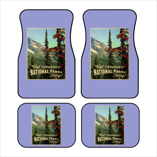 Discover America's National Parks Car Mats