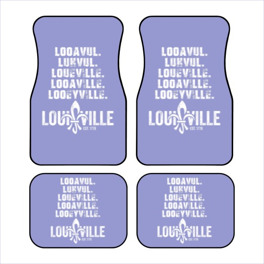 Discover Looavul Luhvul Loueville Looaville Louisville Car Mats