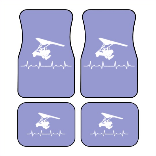 Discover Ultralight Aviation Heartbeats Car Mats Car Mats