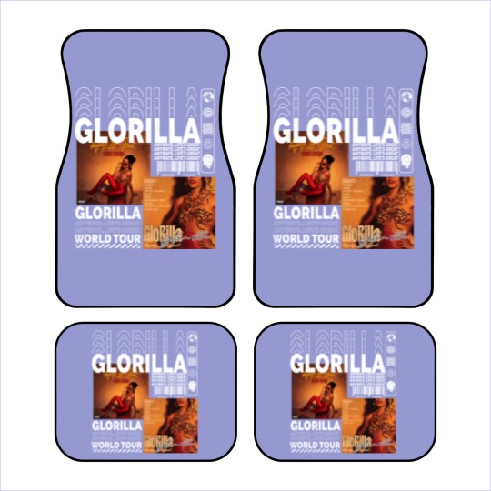 Discover Glorilla Rap Car Mats, Hiphop 90s Vintage Merch Hot 97 Summer Jam Tour 2023 Car Mats