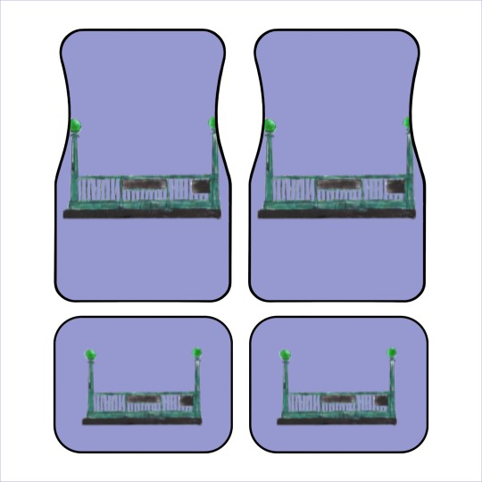 Discover Subway Globes Car Mats