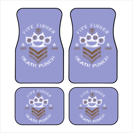 Discover Fiver Finger Death Punch Knuckle Duster  Car Mats Car Mats Mens Unisex