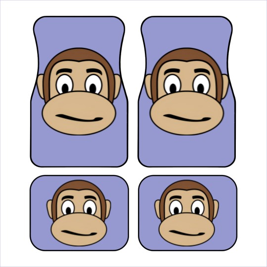 Discover Monkey Emoji - skeptical Car Mats