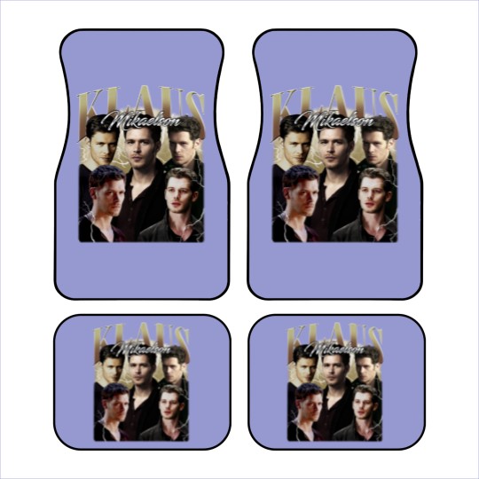 Discover Klaus Mikaelson Vintage Car Mats, Gift For Women and Man Unisex Car Mats