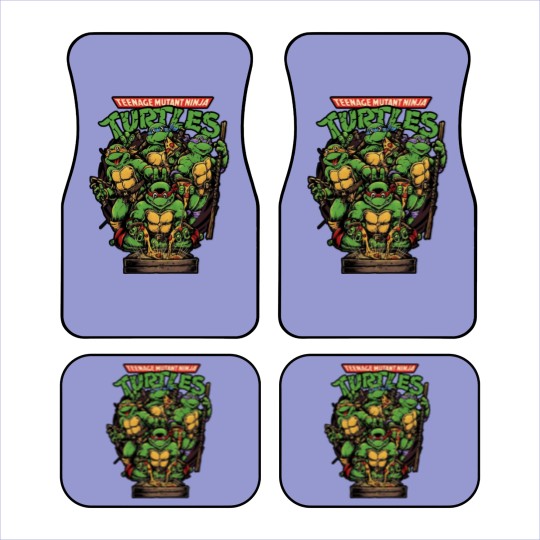 Discover Vintage Ninja Turtle Car Mats, Teenage Mutant Ninja