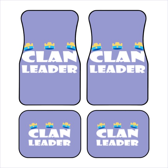Discover Clash Of Clans Clan Leader - Perfect for COC fans and Clash Royale Fansfunny Car Mats