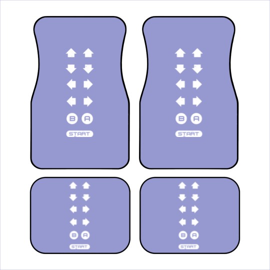 Discover Contra Code - Konami Code - Car Mats