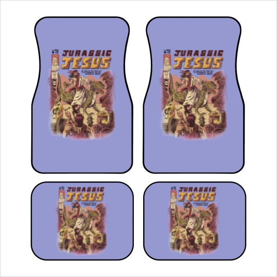 Discover JURASSIC JESUS Car Mats