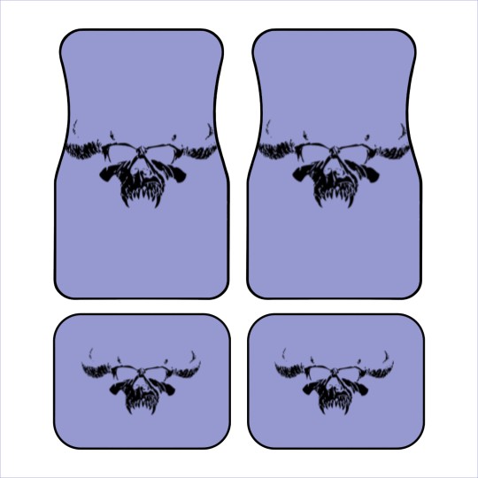 Discover Danzigs Skull Bone Heavy Metal Rock Band Legend Car Mats