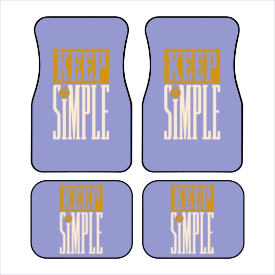 Discover KEEP IT SIMPLE - Simple - Car Mats
