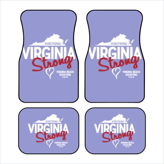 Discover Virginia Beach Strong Car Mats