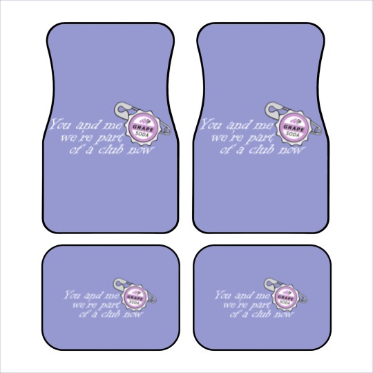 Discover Up; Grape Soda Pin Car Mats