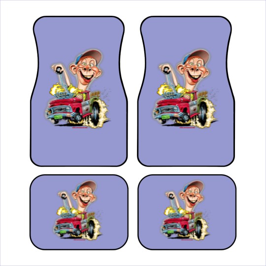 Discover Bubba J Hot Rod Pick Up Truck Car Mats