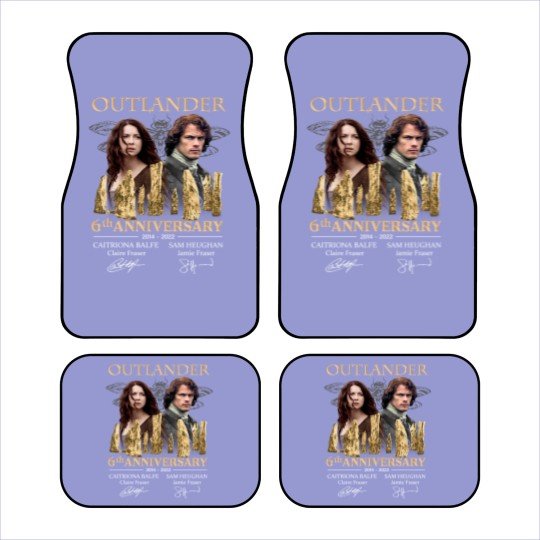 Discover Outlander 6th anniversary 2014-2022 Car Mats