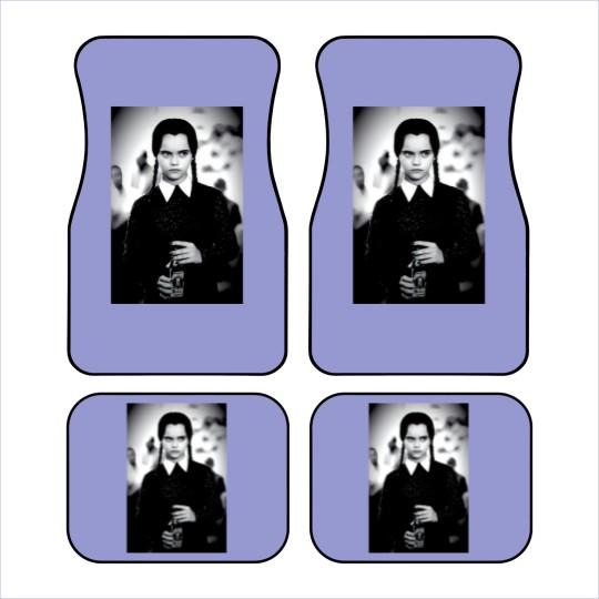 Discover Wednesday Addams Poison Horror Movie Car Mats