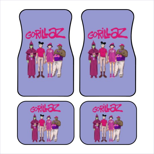 Discover Vintage 90s Gorillaz Car Mats