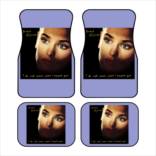 Discover RIP Sinead O'Connor Car Mats, Sinead O'Connor I Do No Want What I Haven't Got Car Mats