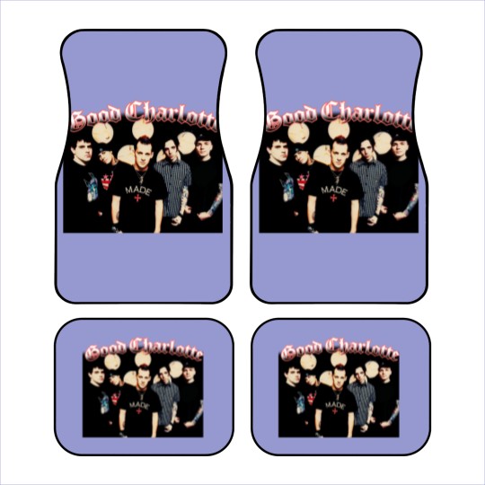 Discover Vintage Good Charlotte Rock Band Car Mats