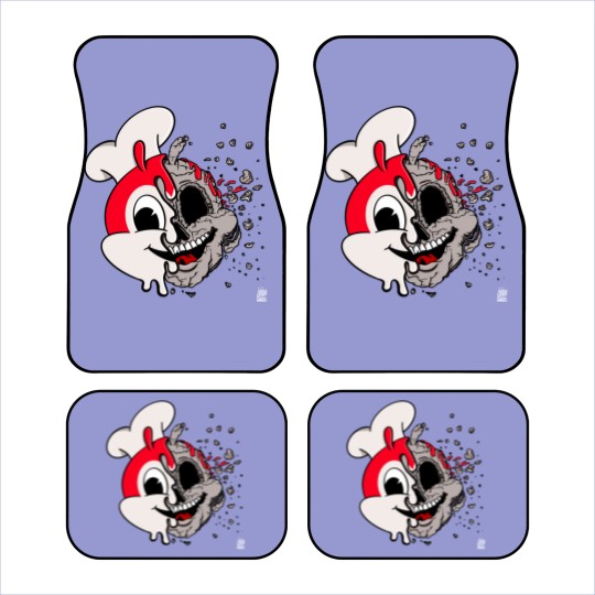 Discover JOLLIBEE ACID POPART REMIX FILIPINO GRAY Car Mats
